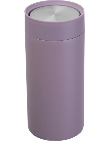 Kubek termiczny stalowy z recyklingu LE PORT MoLu 360 ml – fioletowy