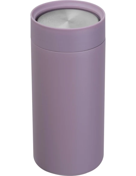 Kubek termiczny stalowy z recyklingu LE PORT MoLu 360 ml – fioletowy