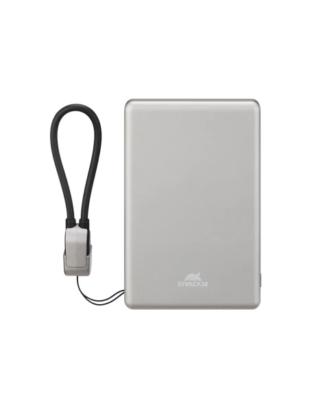 Power Bank Magsafe indukcyjny 15W VA2616 5000 mAh RIVACASE – szary