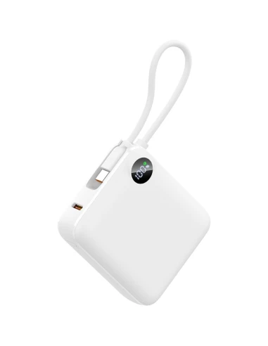 Power Bank 10000 mAh Fast Charge 22,5 W – biały