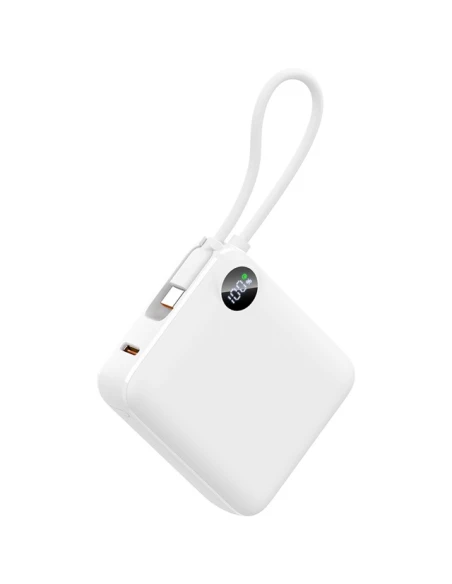 Power Bank 10000 mAh Fast Charge 22,5 W – biały