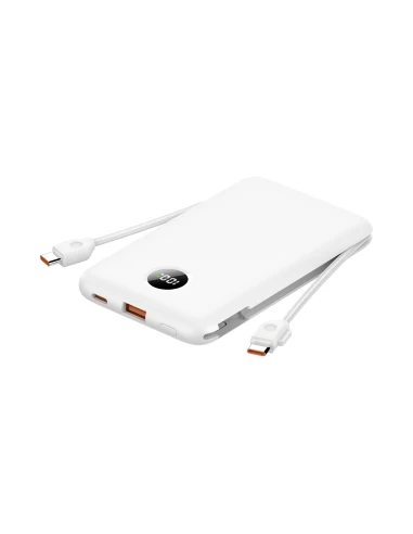 Power Bank 10000 mAh Fast Charge 22,5 W – biały
