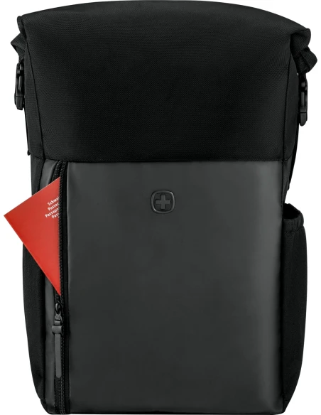 Plecak na laptopa Roll-Top 16'' Wenger – czarny