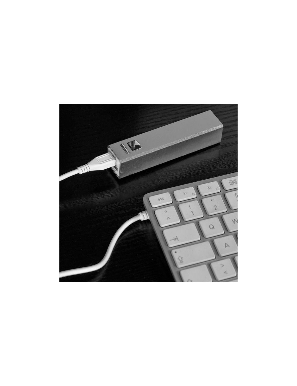 Power bank metalowy 2200 mAh PORT HOPE