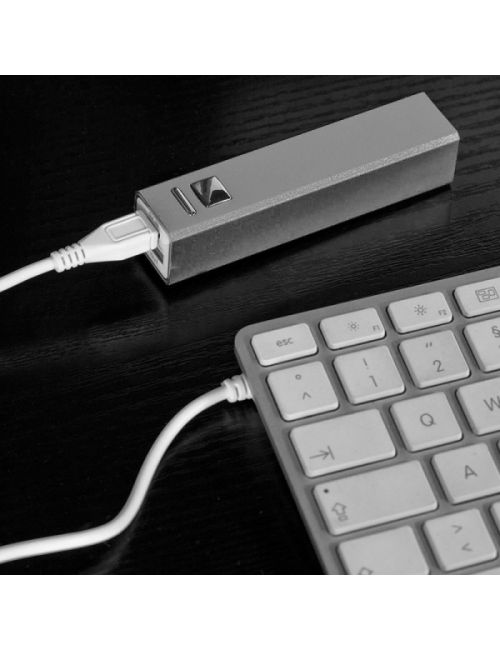 Power bank metalowy 2200 mAh PORT HOPE