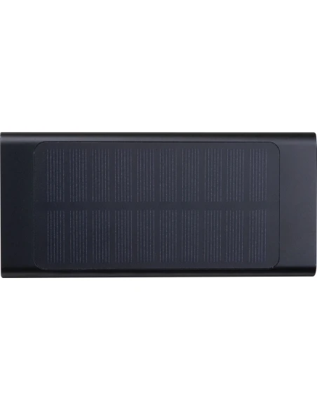 Power bank solarny 20 000 mAh TALLAHASSEE MoLu – czarny