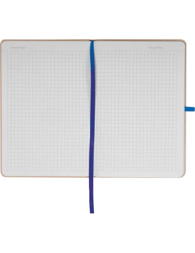 Notes A5 w kratkę SUZANO – niebieski