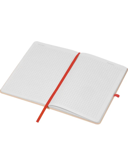 Notes A5 w kratkę SUZANO – czerwony