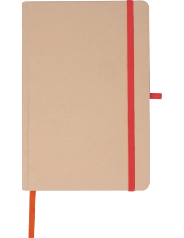 Notes A5 w kratkę SUZANO – czerwony