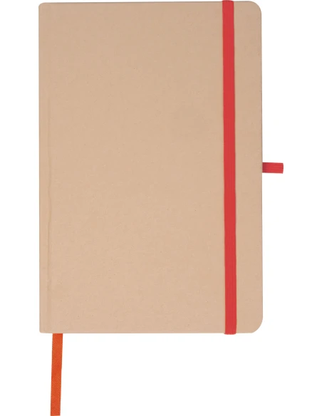 Notes A5 w kratkę SUZANO – czerwony