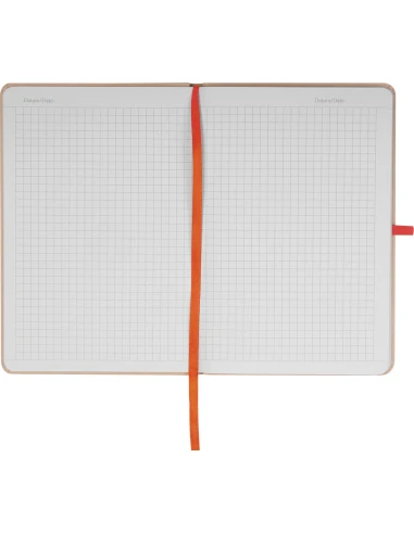 Notes A5 w kratkę SUZANO – czerwony