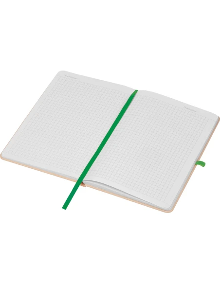 Notes A5 w kratkę SUZANO – zielony