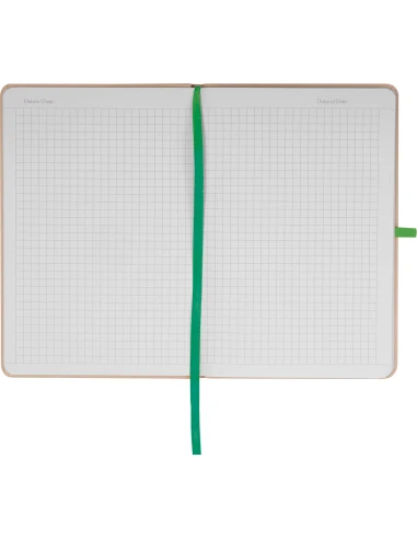 Notes A5 w kratkę SUZANO – zielony