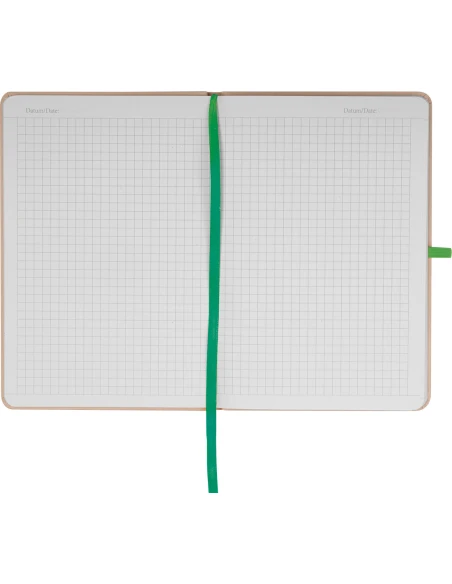 Notes A5 w kratkę SUZANO – zielony