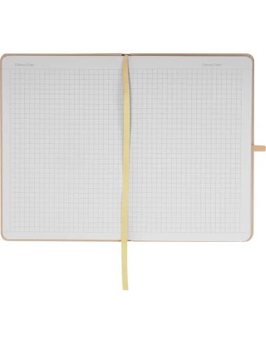 Notes A5 w kratkę SUZANO – beżowy