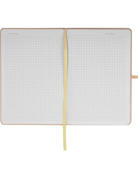 Notes A5 w kratkę SUZANO – beżowy