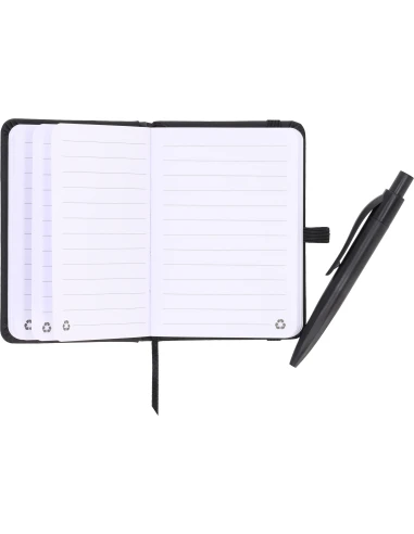 Notes A7 z długopisem SAN ANTONIO – czarny