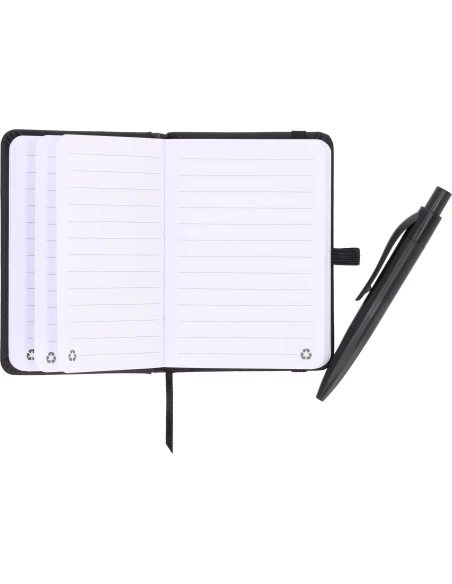 Notes A7 z długopisem SAN ANTONIO – czarny
