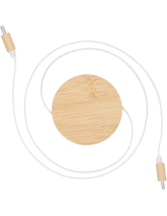 Kabel do ładowania RENTON – beżowy 2