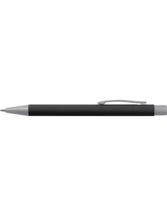 Długopis aluminiowy soft-touch ROCKFORD – czarny 2
