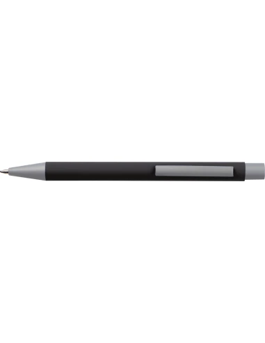 Długopis aluminiowy soft-touch ROCKFORD – czarny
