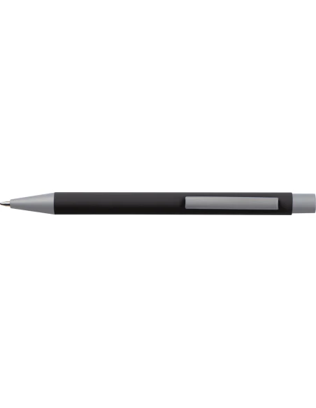 Długopis aluminiowy soft-touch ROCKFORD – czarny