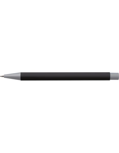 Długopis aluminiowy soft-touch ROCKFORD – czarny