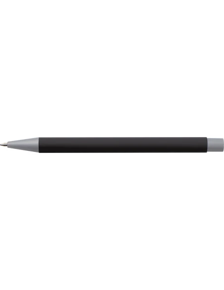 Długopis aluminiowy soft-touch ROCKFORD – czarny
