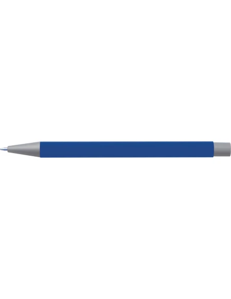 Długopis aluminiowy soft-touch ROCKFORD – niebieski