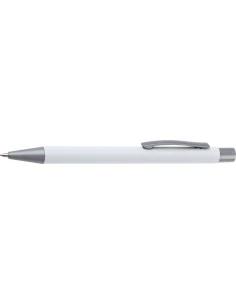 Długopis aluminiowy soft-touch ROCKFORD – biały