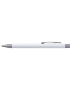 Długopis aluminiowy soft-touch ROCKFORD – biały 2
