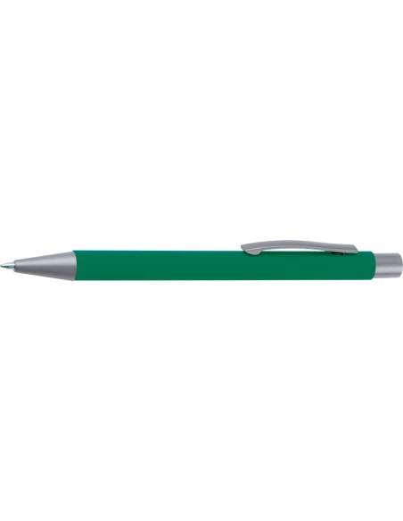 Długopis aluminiowy soft-touch ROCKFORD – zielony