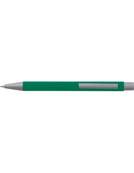 Długopis aluminiowy soft-touch ROCKFORD – zielony