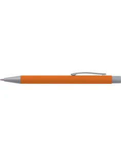 Długopis aluminiowy soft-touch ROCKFORD – pomarańczowy 2