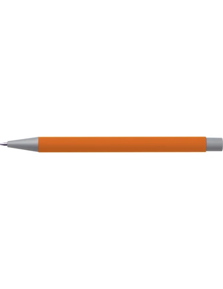 Długopis aluminiowy soft-touch ROCKFORD – pomarańczowy