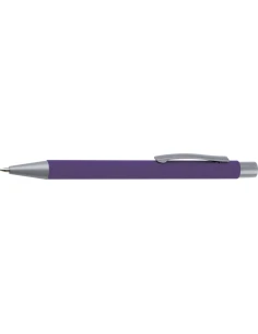 Długopis aluminiowy soft-touch ROCKFORD – fioletowy