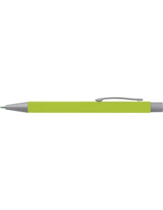Długopis aluminiowy soft-touch ROCKFORD – jasnozielony 2