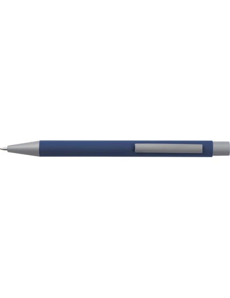 Długopis aluminiowy soft-touch ROCKFORD – granatowy