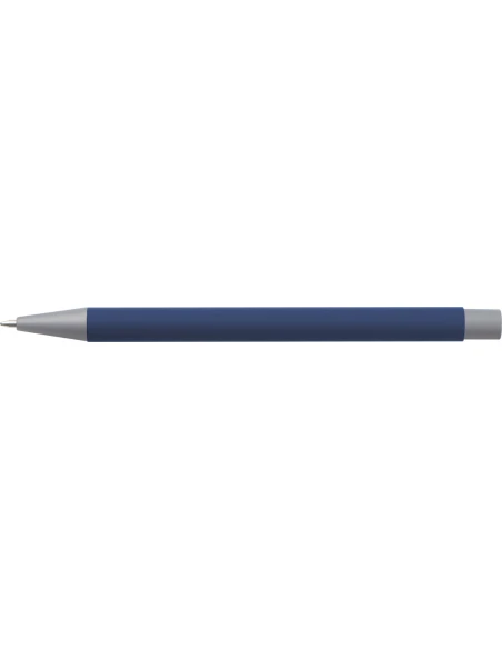 Długopis aluminiowy soft-touch ROCKFORD – granatowy