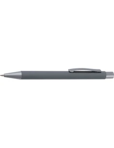 Długopis aluminiowy soft-touch ROCKFORD – ciemnoszary