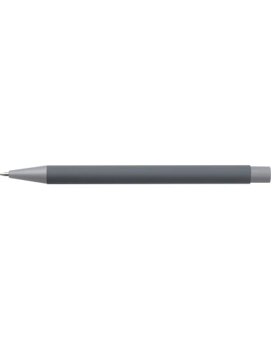 Długopis aluminiowy soft-touch ROCKFORD – ciemnoszary