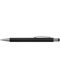Długopis aluminiowy soft-touch RIO – czarny 2