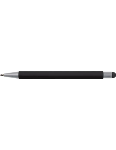 Długopis aluminiowy soft-touch RIO – czarny