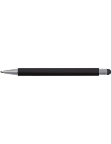 Długopis aluminiowy soft-touch RIO – czarny
