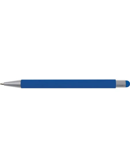 Długopis aluminiowy soft-touch RIO – niebieski