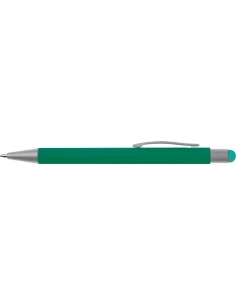 Długopis aluminiowy soft-touch RIO – zielony 2