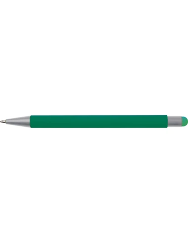 Długopis aluminiowy soft-touch RIO – zielony