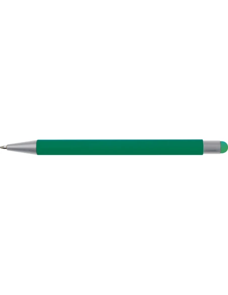 Długopis aluminiowy soft-touch RIO – zielony