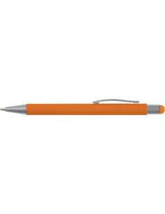 Długopis aluminiowy soft-touch RIO – pomarańczowy 2