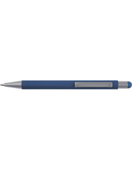 Długopis aluminiowy soft-touch RIO – granatowy